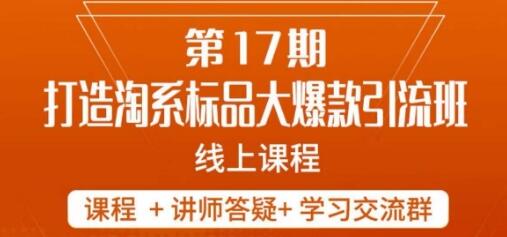 南掌柜-第17期打造淘系标品大爆款，5天线上课-七哥资源网 - 全网最全创业项目资源