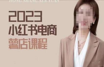 2023小红书电商课，新手小白从0~1玩转小红书薯店电商-七哥资源网 - 全网最全创业项目资源