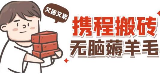 携程最新无脑薅羊毛低保玩法，后期稳定一天几十的收益，可多号放大收益-七哥资源网 - 全网最全创业项目资源