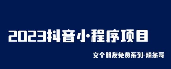 2023抖音小程序项目，变现逻辑非常很简单，当天变现，次日提现-七哥资源网 - 全网最全创业项目资源