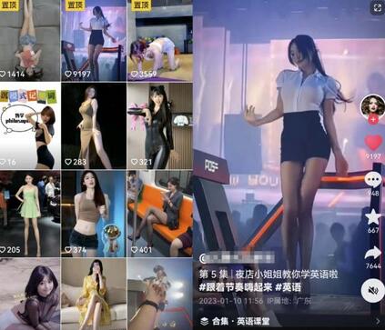 图片[2]-拆解抖音美女记单词视频副业小项目，一条龙玩法大解析（教程+素材）-七哥资源网 - 全网最全创业项目资源