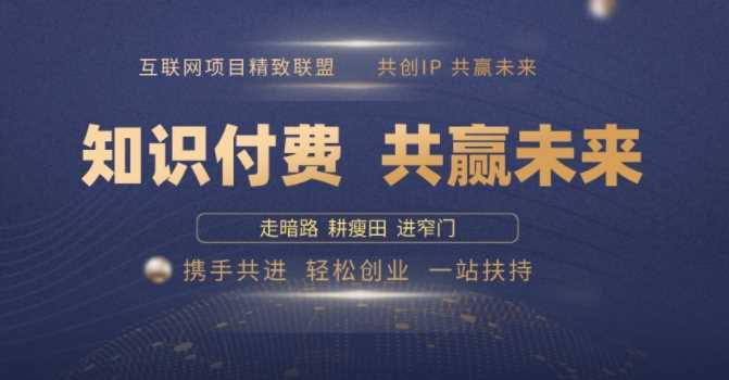 别人苦寻无果，为何他们靠知识付费卖项目 2025 年轻松年入100个?【揭秘】-七哥资源网 - 全网最全创业项目资源