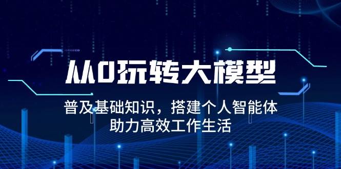 从0玩转大模型，普及基础知识，搭建个人智能体，助力高效工作生活-七哥资源网 - 全网最全创业项目资源