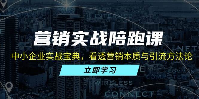 （13146期）营销实战陪跑课：中小企业实战宝典，看透营销本质与引流方法论-七哥资源网 - 全网最全创业项目资源