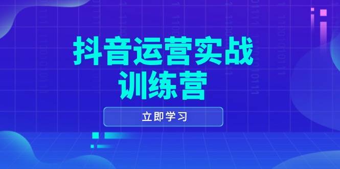 （14057期）抖音运营实战训练营，0-1打造短视频爆款，涵盖拍摄剪辑、运营推广等全过程-七哥资源网 - 全网最全创业项目资源