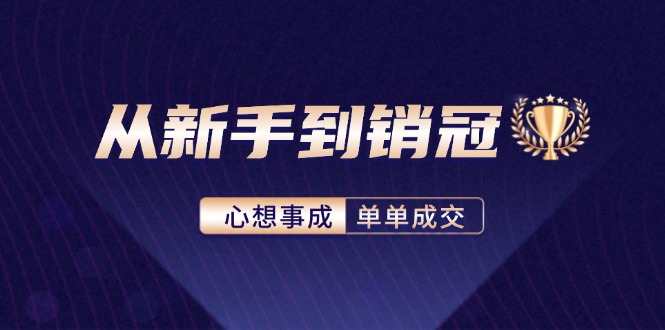 （12383期）从新手到销冠：精通客户心理学，揭秘销冠背后的成交秘籍-七哥资源网 - 全网最全创业项目资源