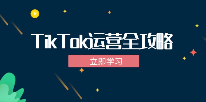 （12739期）TikTok实战运营全攻略：从下载软件到变现，抖音海外版实操教程-七哥资源网 - 全网最全创业项目资源