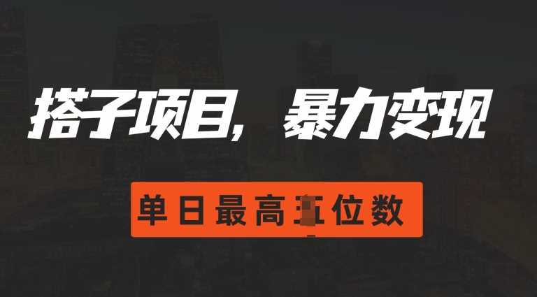 2024搭子玩法，0门槛，暴力变现，单日最高破四位数【揭秘】-七哥资源网 - 全网最全创业项目资源