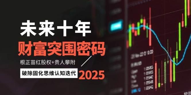 未来十年财富突围密码：根正苗红股权+贵人攀附，破除固化思维认知迭代-七哥资源网 - 全网最全创业项目资源