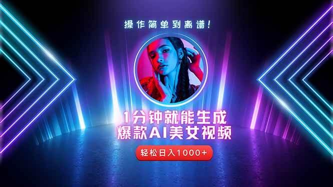 （14702期）2025年最强副业：用AI做短视频，从零开始打造爆款账号！-七哥资源网 - 全网最全创业项目资源