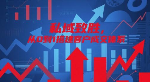 私域致胜，从0到1搭建客户成交体系-七哥资源网 - 全网最全创业项目资源